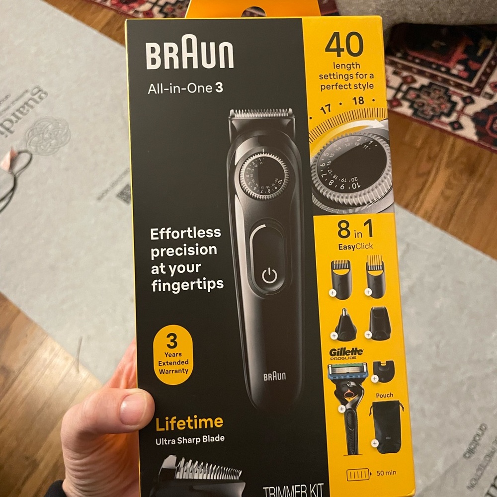 Braun All-in-One beard and hair Trimmer Kit